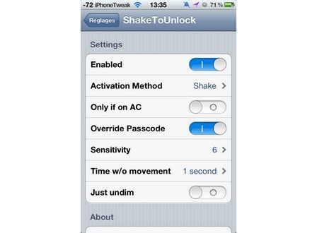 ShakeToUnlock