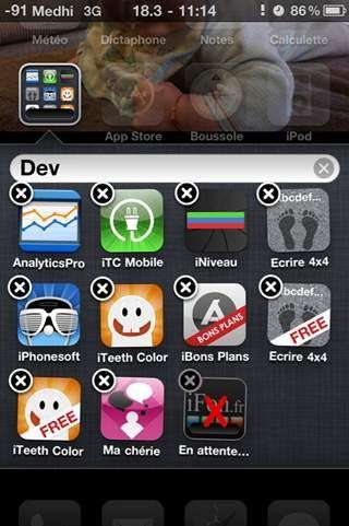 installateur une application ipad sur iphone