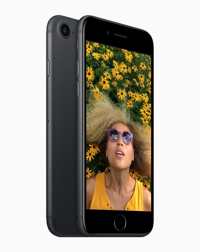 iPhone 7 le sublime Noir de jais disponible uniquement en version 128 et 256Go