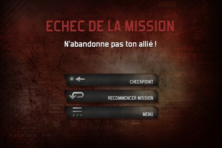 echec mission