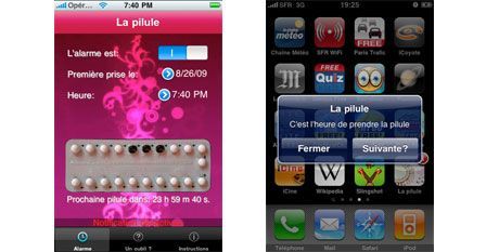 meilleure application pilule iphone android maman girl digital mum
