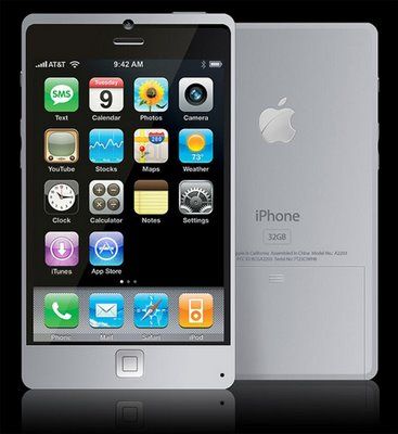 iphone 4g concept. iphone-4g. Concept iPhone