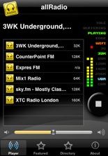 AllRadio toutes les radios sur votre iPhone