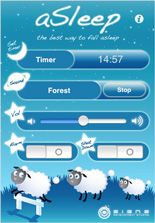 Asleep sur iPhone