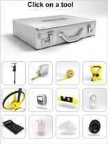 Dimensions votre boite à outils sur iPhone