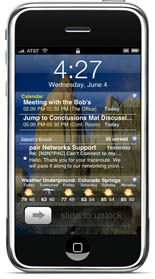 intelliscreen sur iPhone