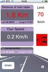 Asleep sur iPhone