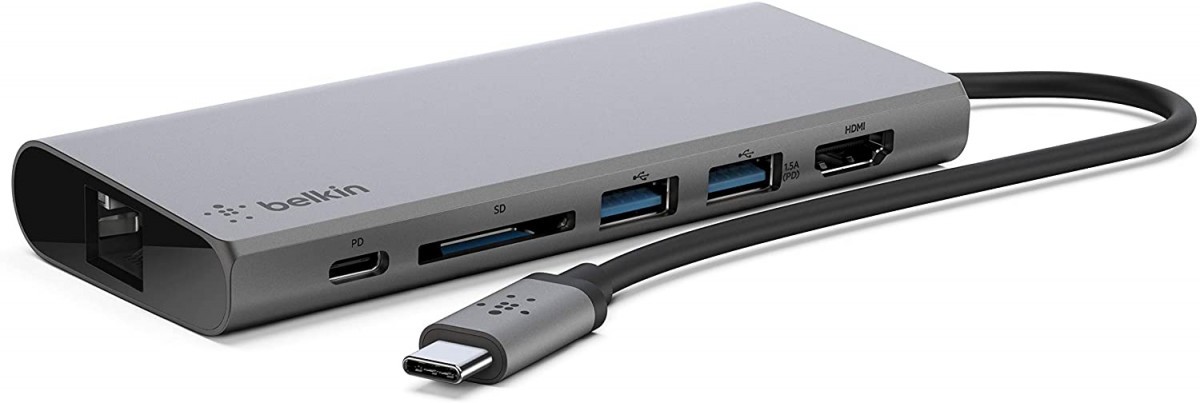 belkin hub multimedia usb c pour mac  pc belkin hub multimedia usb c pour mac  pc