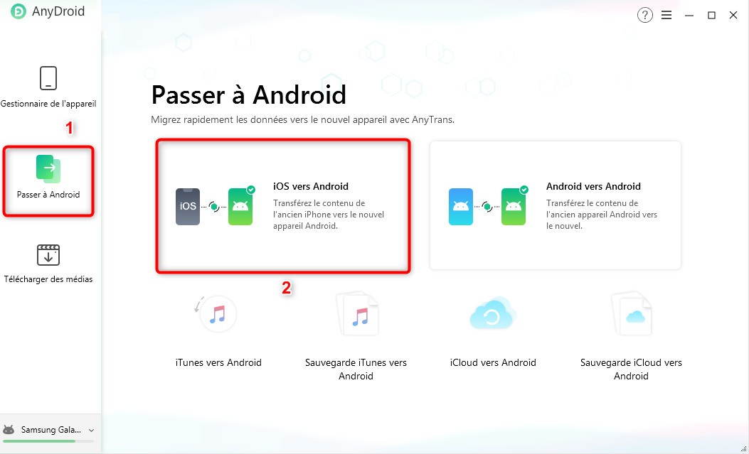 tuto transfert donnes iphone android samsung 5 tuto transfert donnes iphone android samsung 5