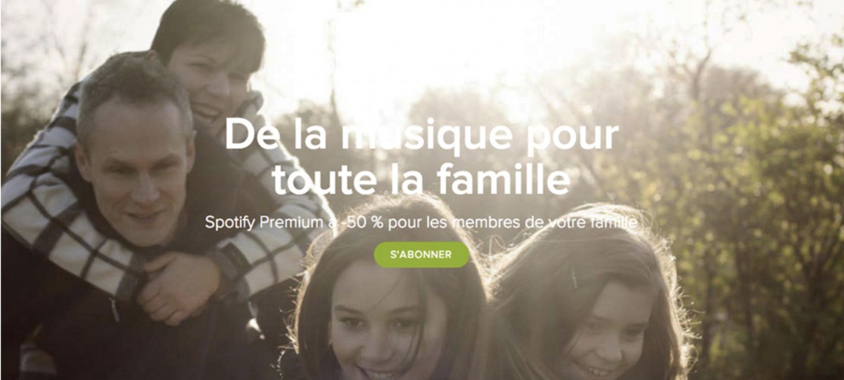 Spotify : le forfait Famille passe de 14,99€ à 15,99 ...