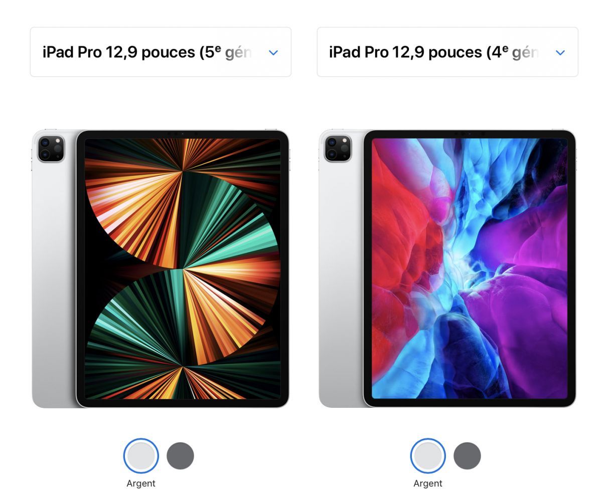 iPad Pro 2020 vs iPad Pro 2021 quelles différences entre les deux