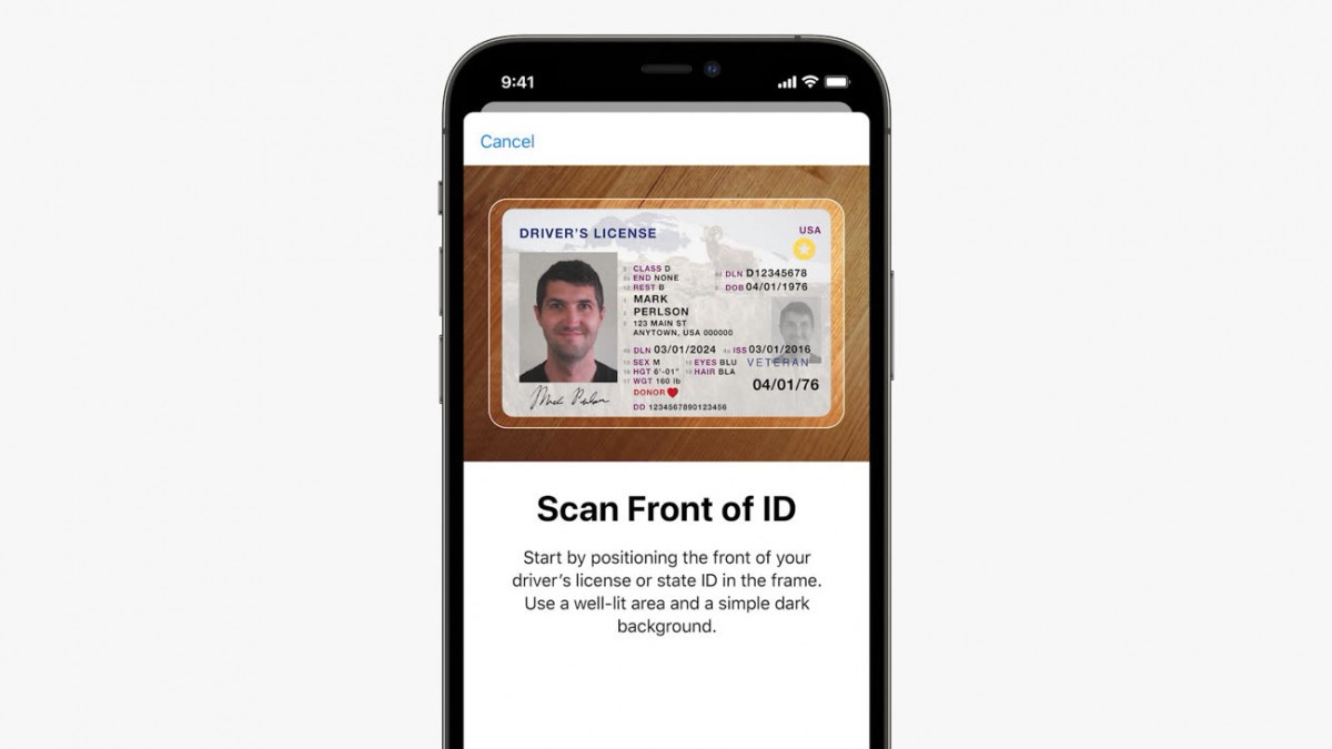 apple wallet passport