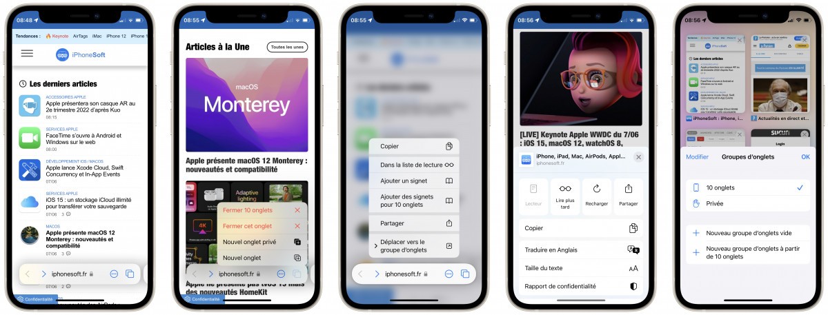 safari ios 15 astuces isoft 1