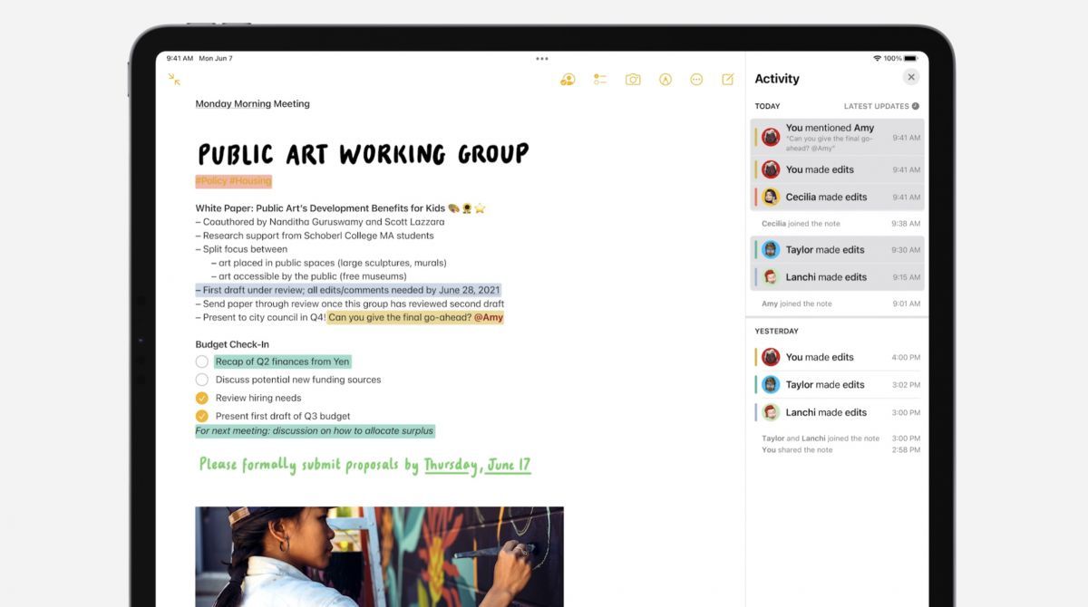 wwdc21 keynote ipados shared notes wwdc21 keynote ipados shared notes