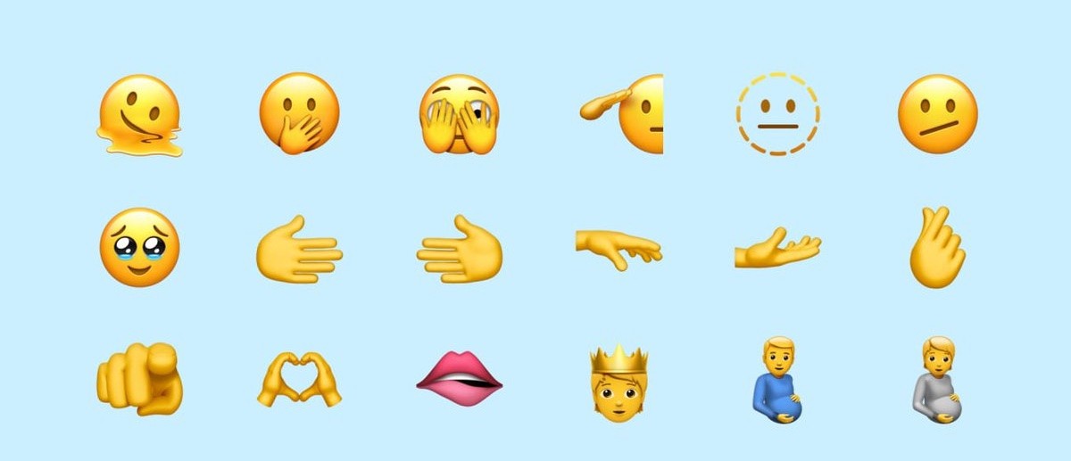 New emoji ios 15.4