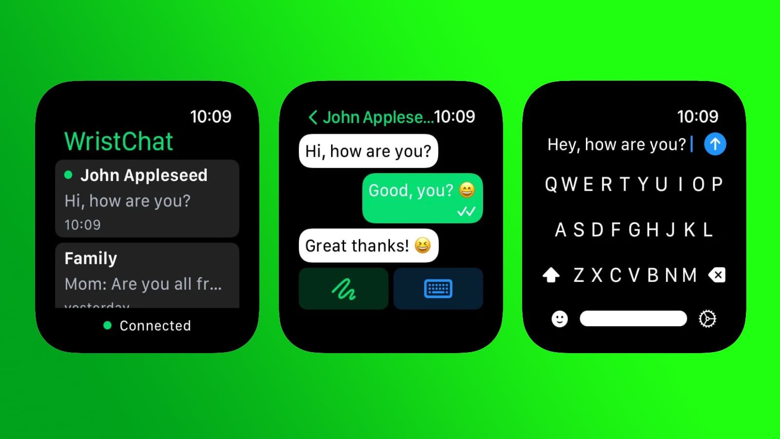 Wristchat Lets You Read And Respond To Whatsapp Messages On Apple Watch