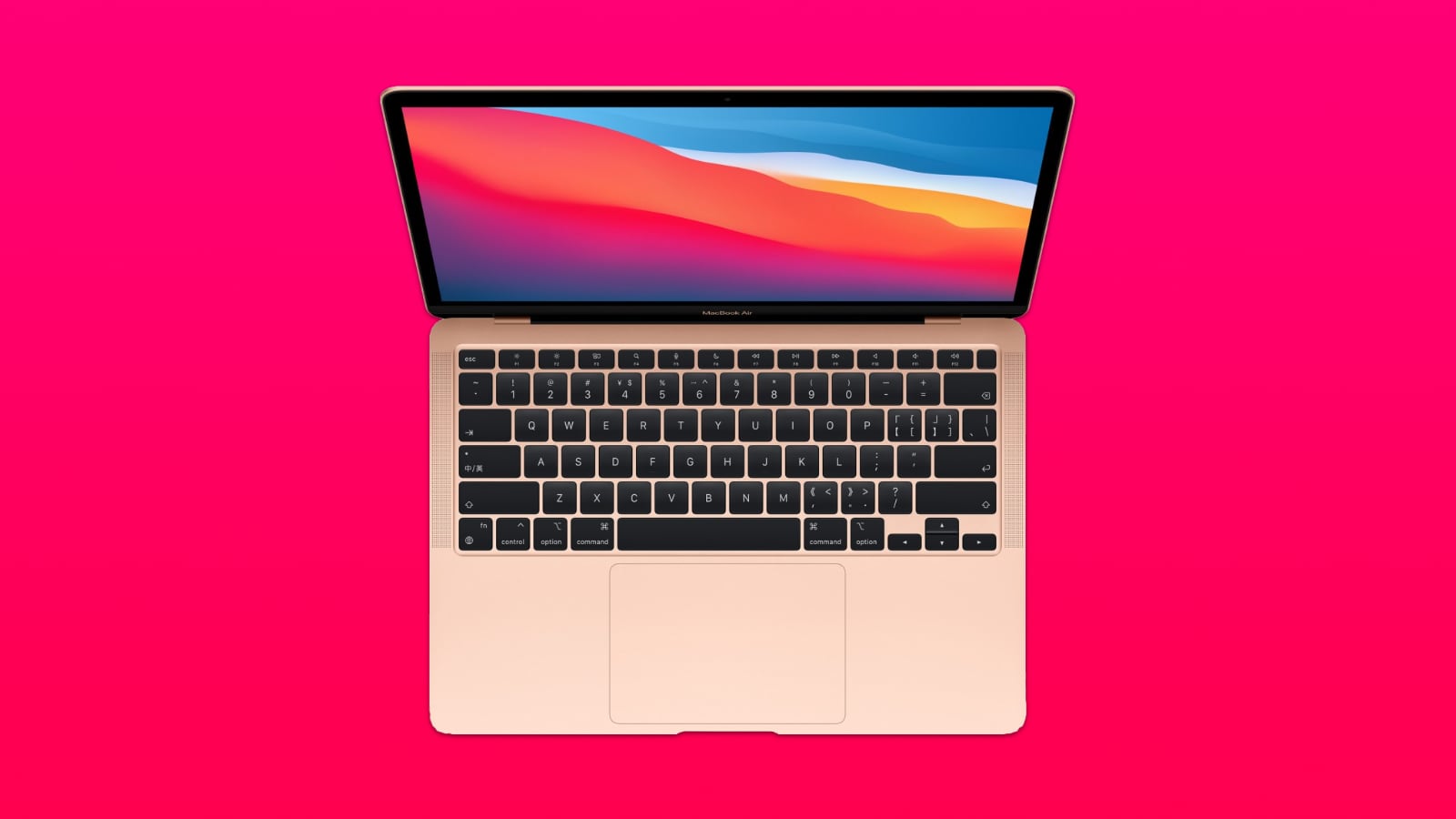 macbook air 2020 m1 apple red