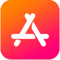 app store orange icon
