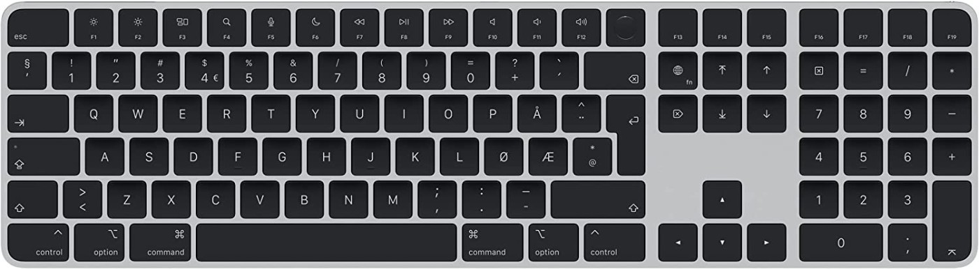 apple magic keyboard avec touch id et pave numerique pour les mac avec puce apple