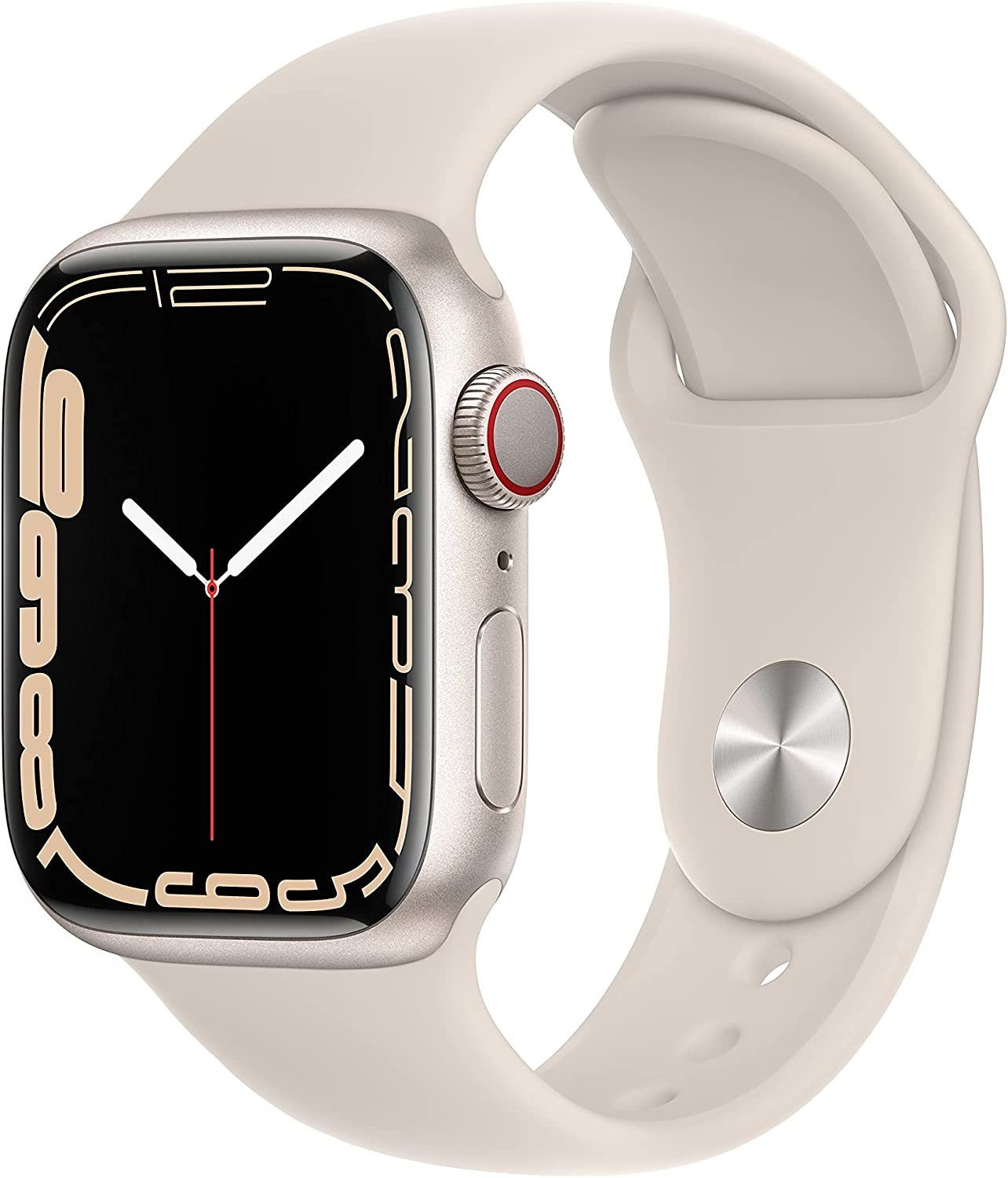 apple watch series 7 gps  cellular boitier en aluminium lumiere stellaire de 41 mm apple watch series 7 gps  cellular boitier en aluminium lumiere stellaire de 41 mm