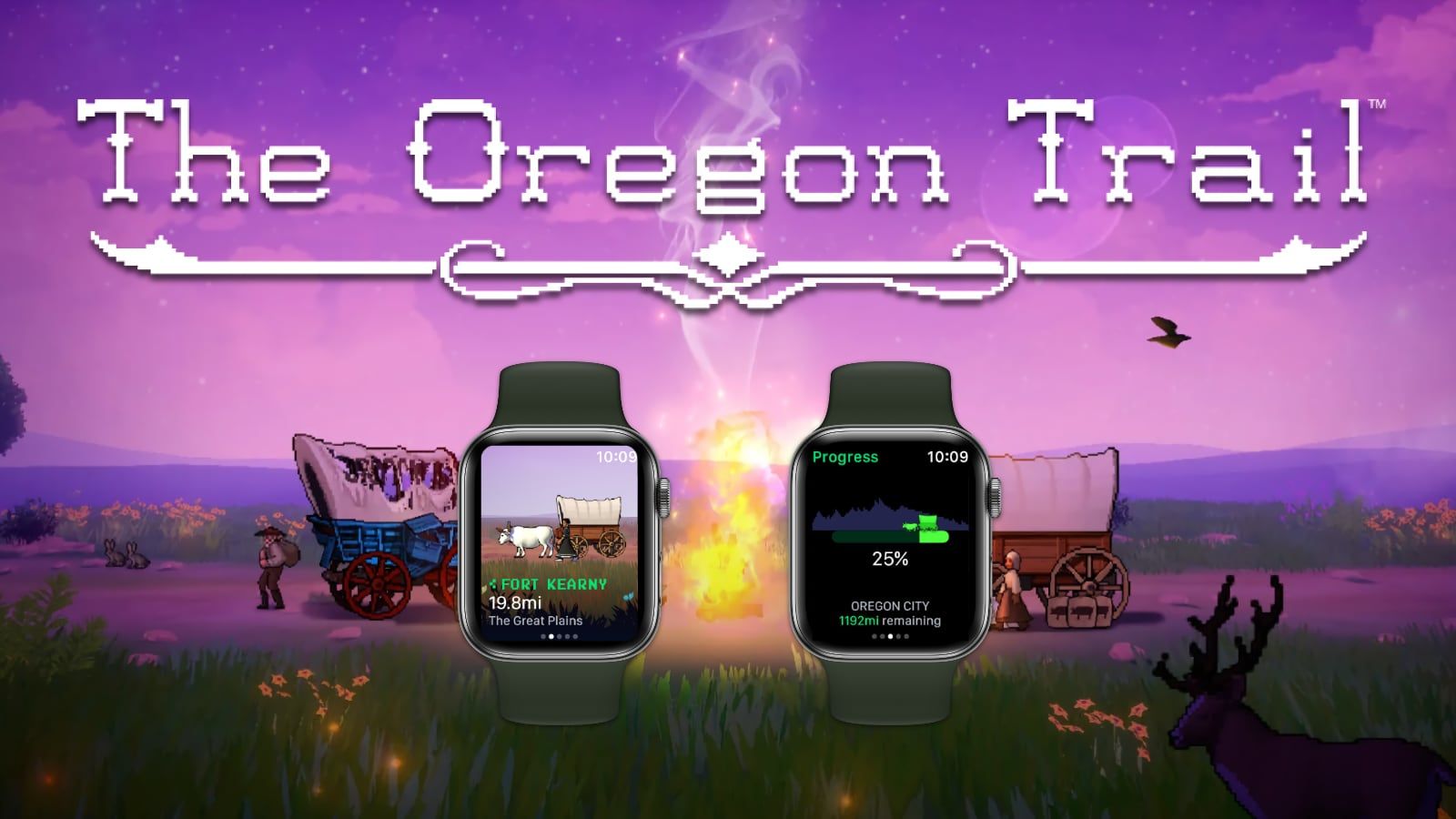 The oregon trail apple arcade прохождение