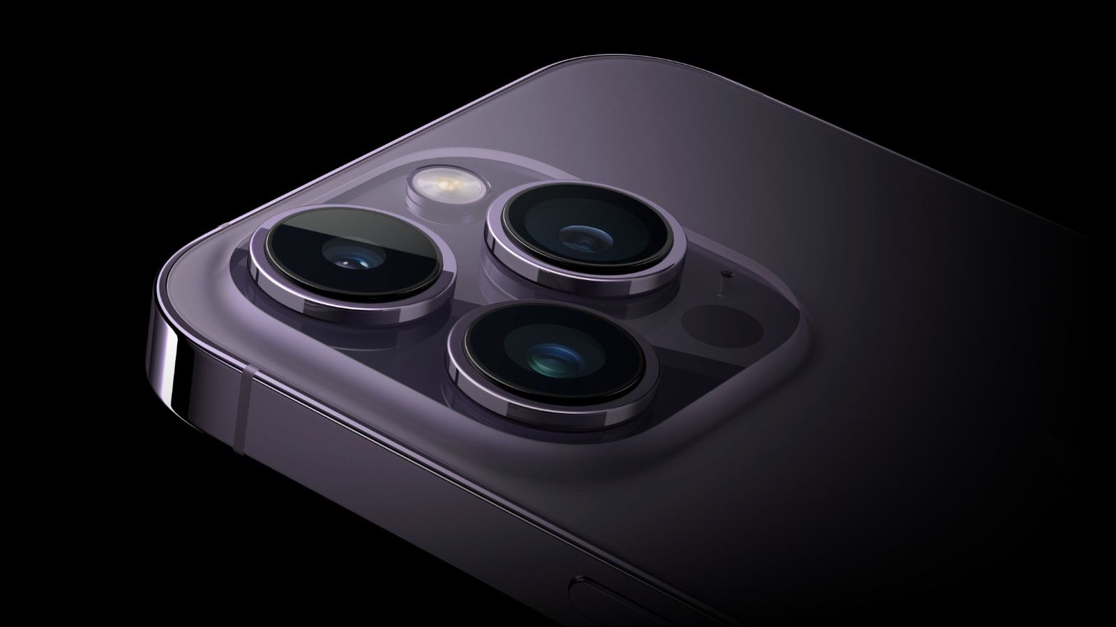 camera iphone 14 pro purple