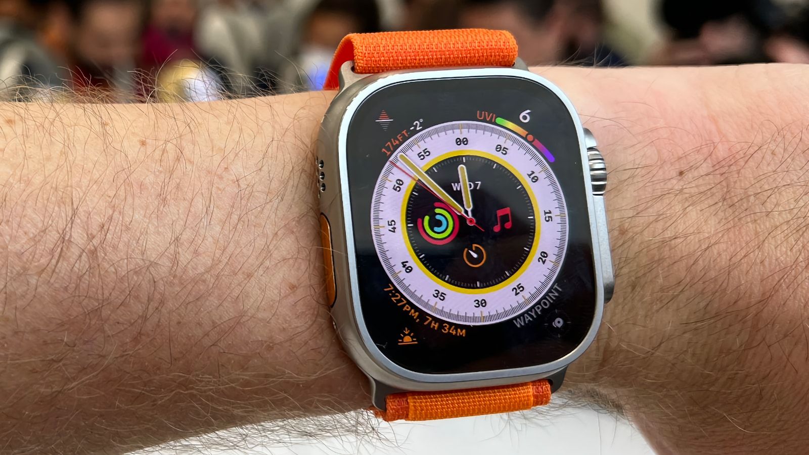 apple ultra watch 2 orange band