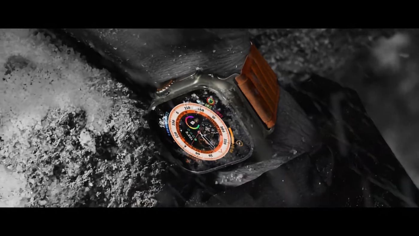 apple watch ultra pub eau