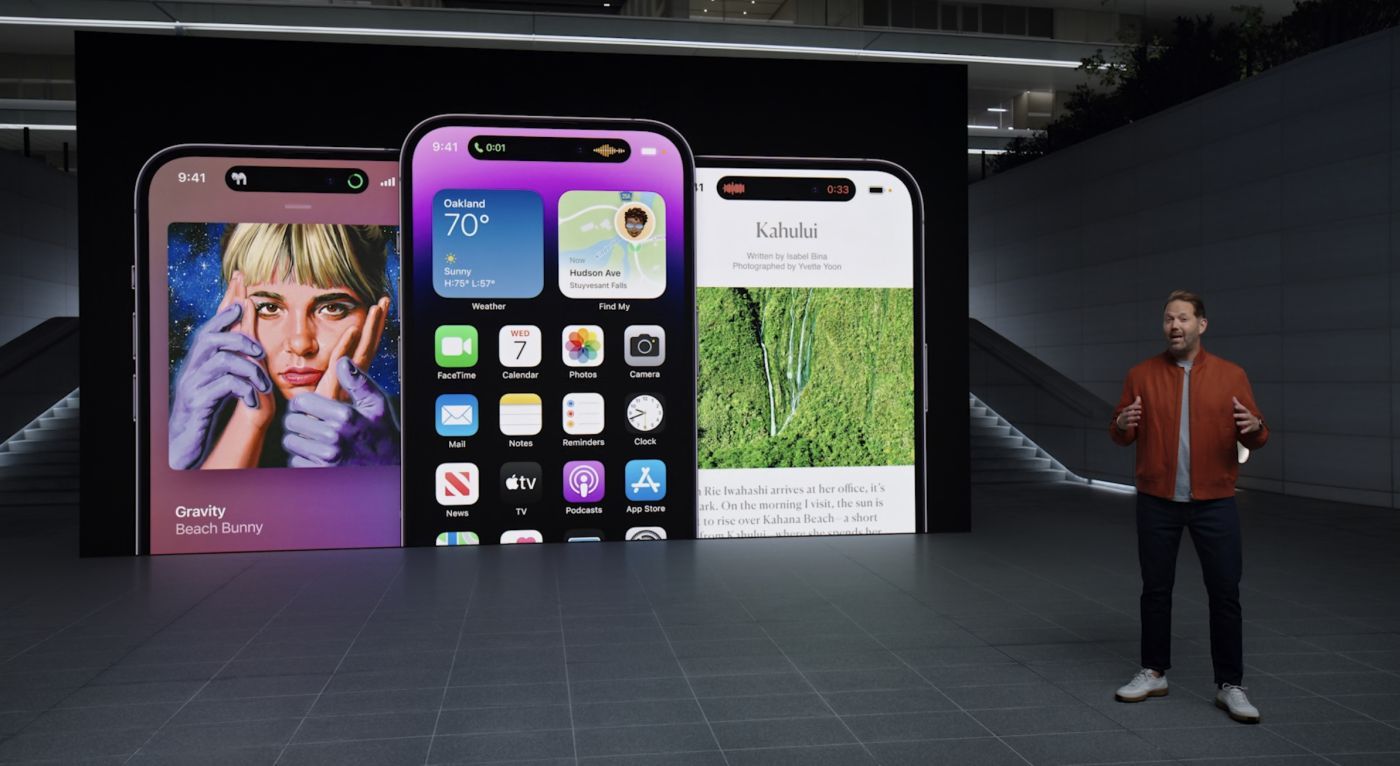 keynote apple far out 7 septembre iphone 14 pro dynamic island resume