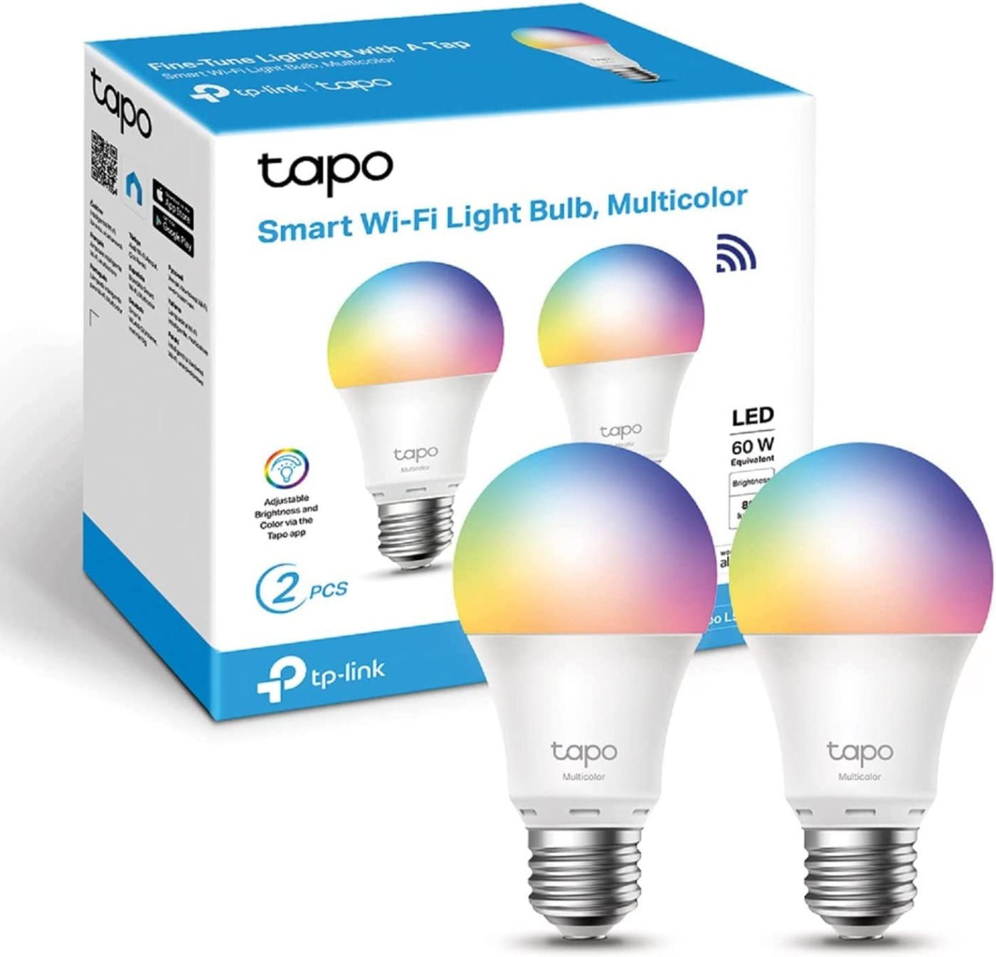tp link tapo connected led bulb tapo l530e 2 pack