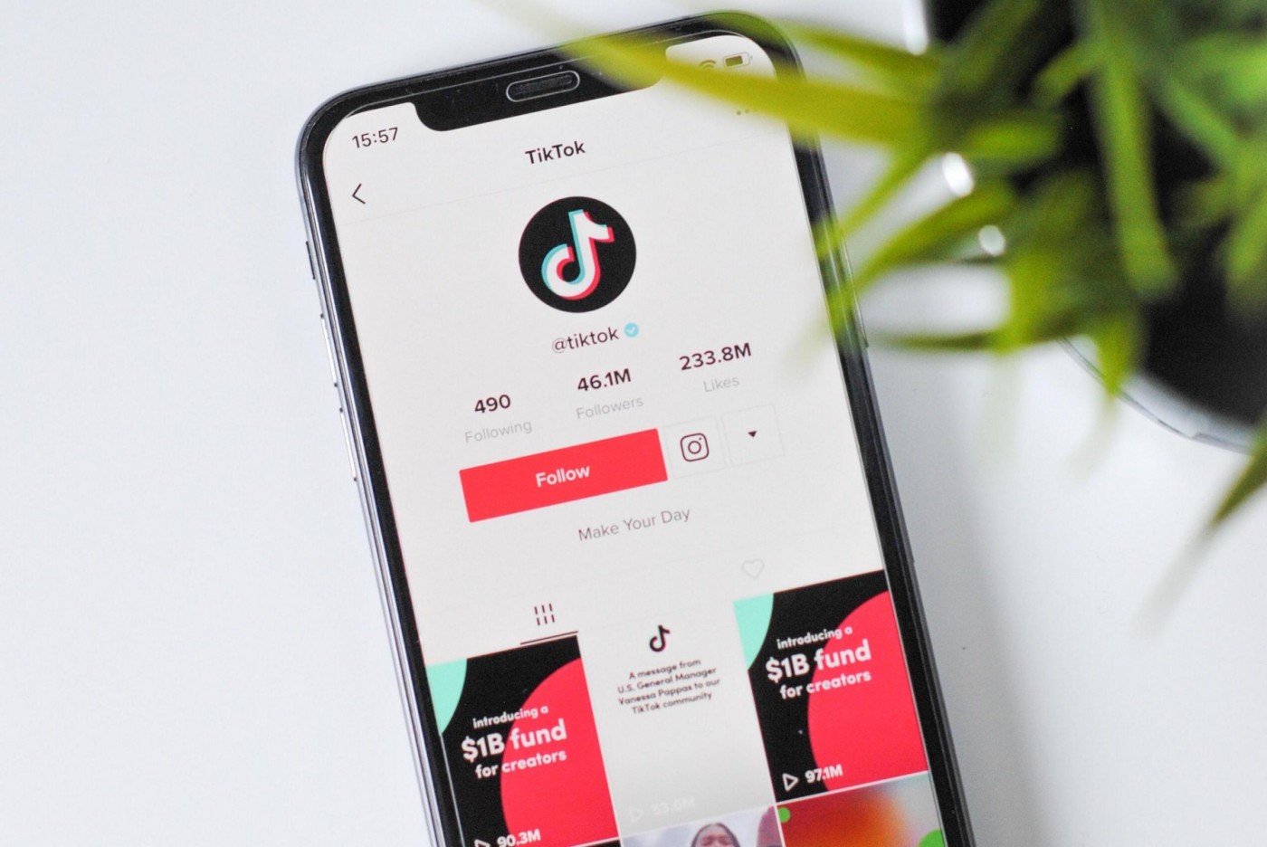 TikTok announced the 29.6 million turnover achieved in France over the past year