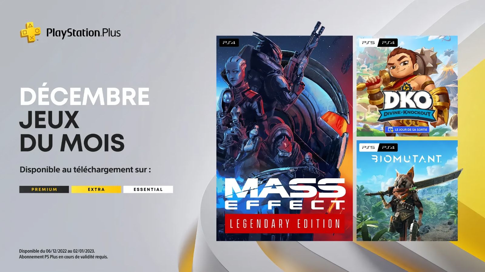 ps plus december 2022 free playstation games mass effect