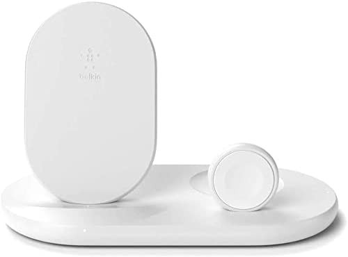 belkin station de recharge a induction 7 5 w pour iphone apple watch et airpods
