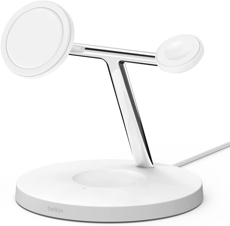 belkin station de recharge boostcharge pro avec magsafe