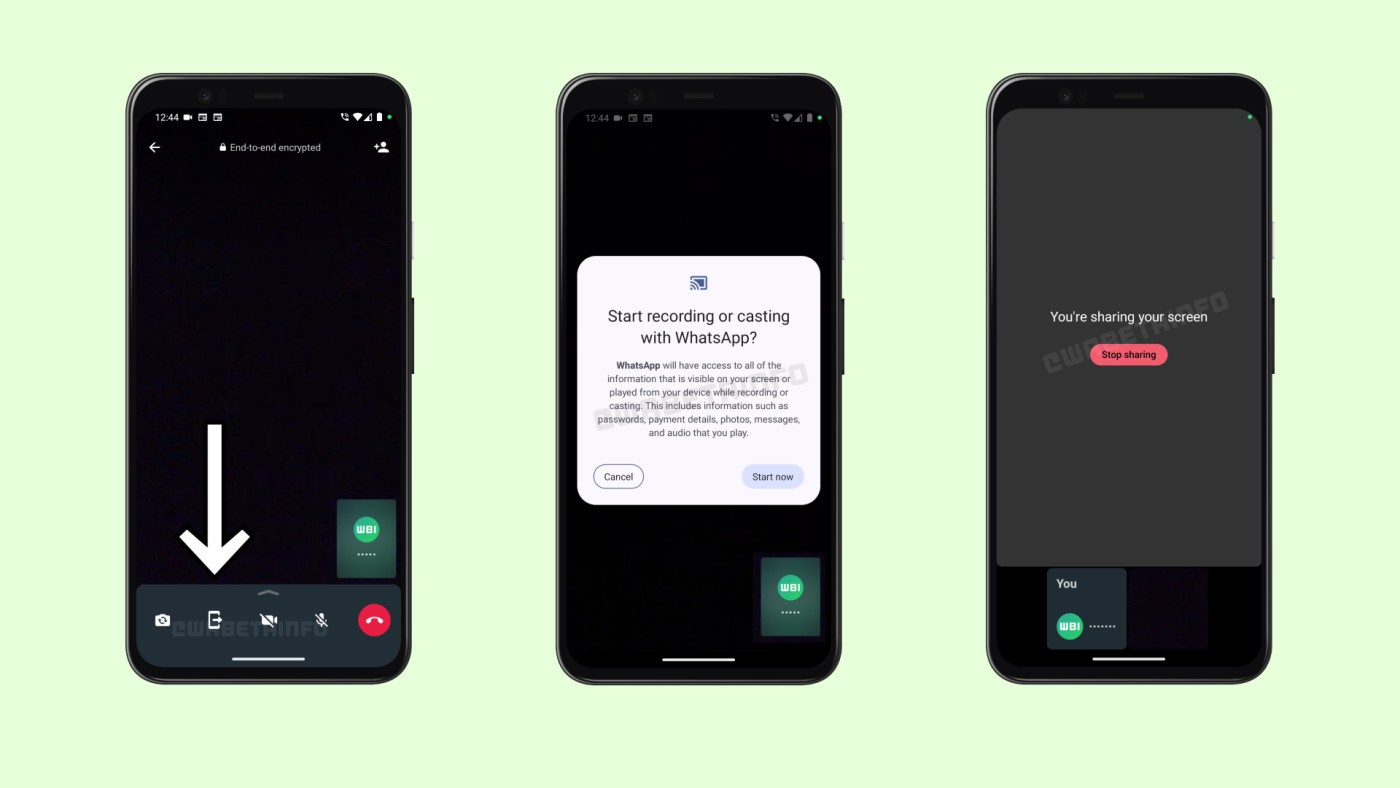 Whatsapp Le Partage Décran Est Testé Dans Une Bêta Sur Android Iphonesoft 3578