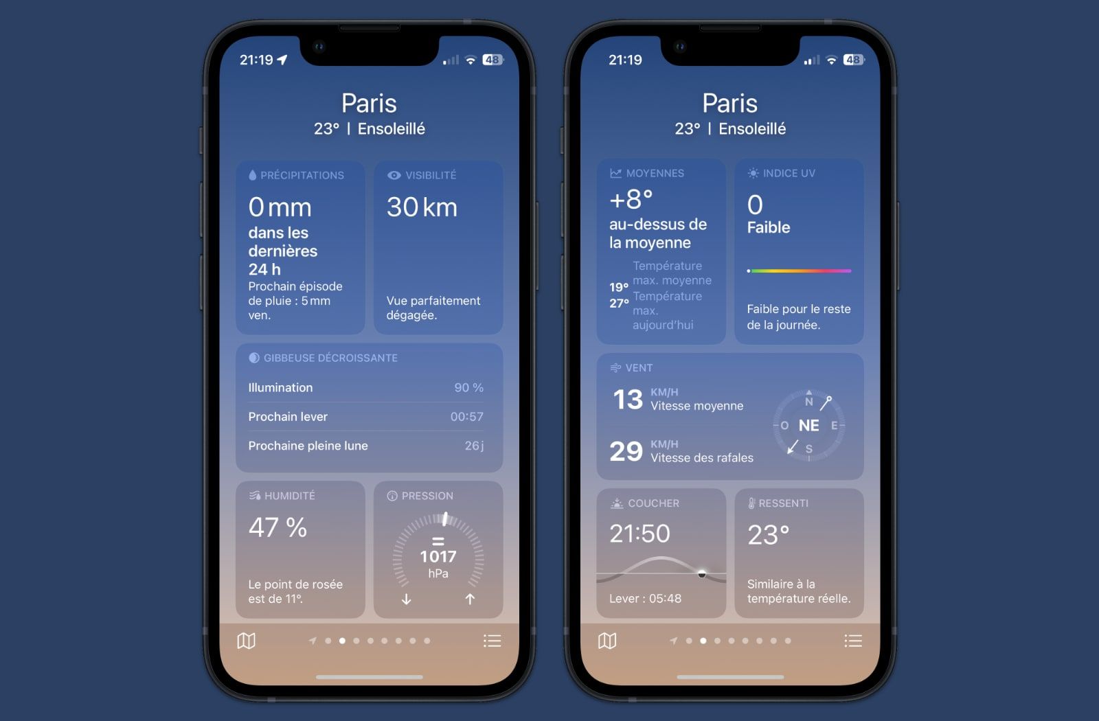 ios 17 meteo nouveautes 3