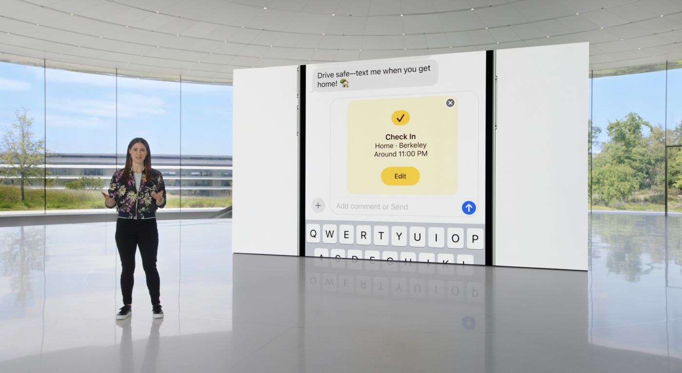 keynote apple wwdc23 ios 17 message features 3