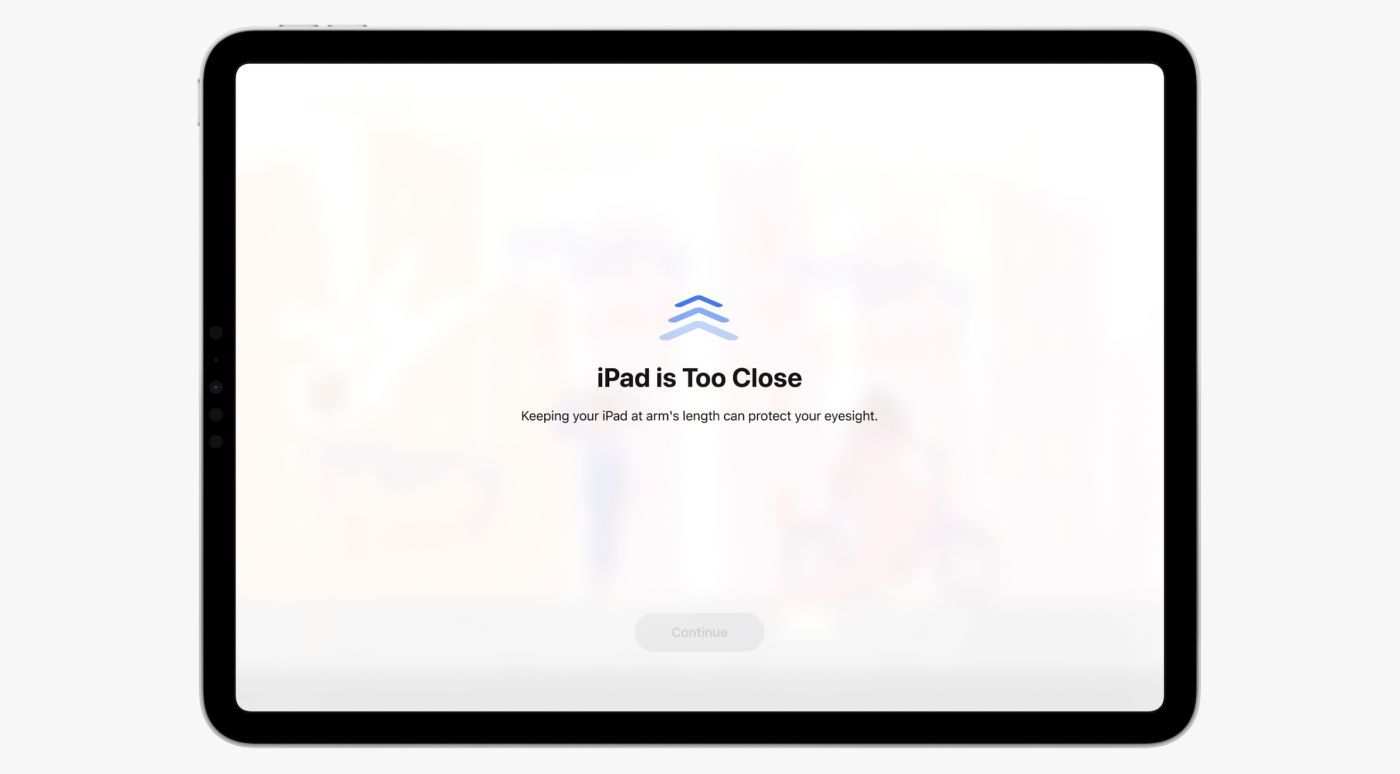 keynote apple wwdc23 ipad too close