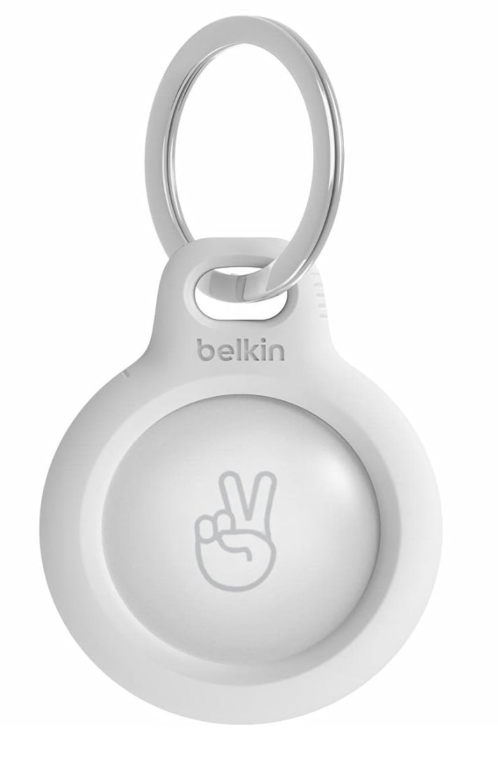 belkin anneau de protection avec attache en metal protection pour airtag