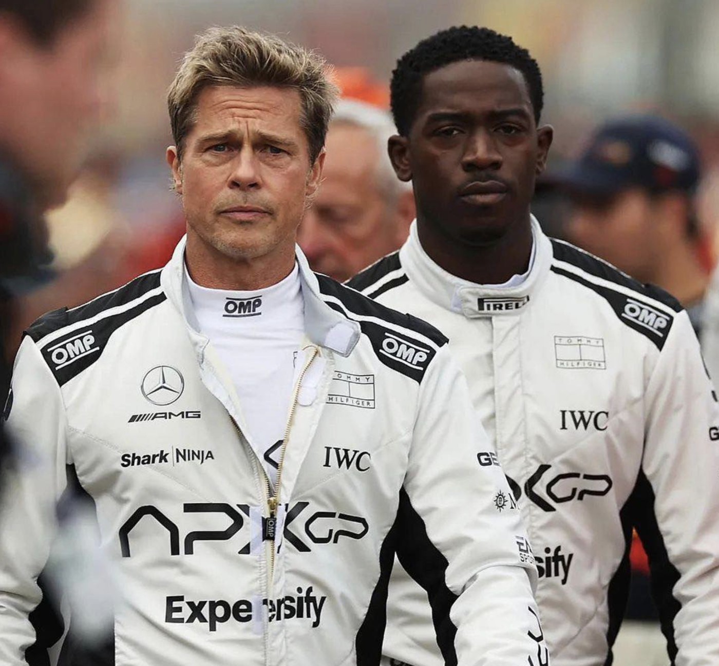 brad pitt s est exprimé dans une interview sur le film de formule 1