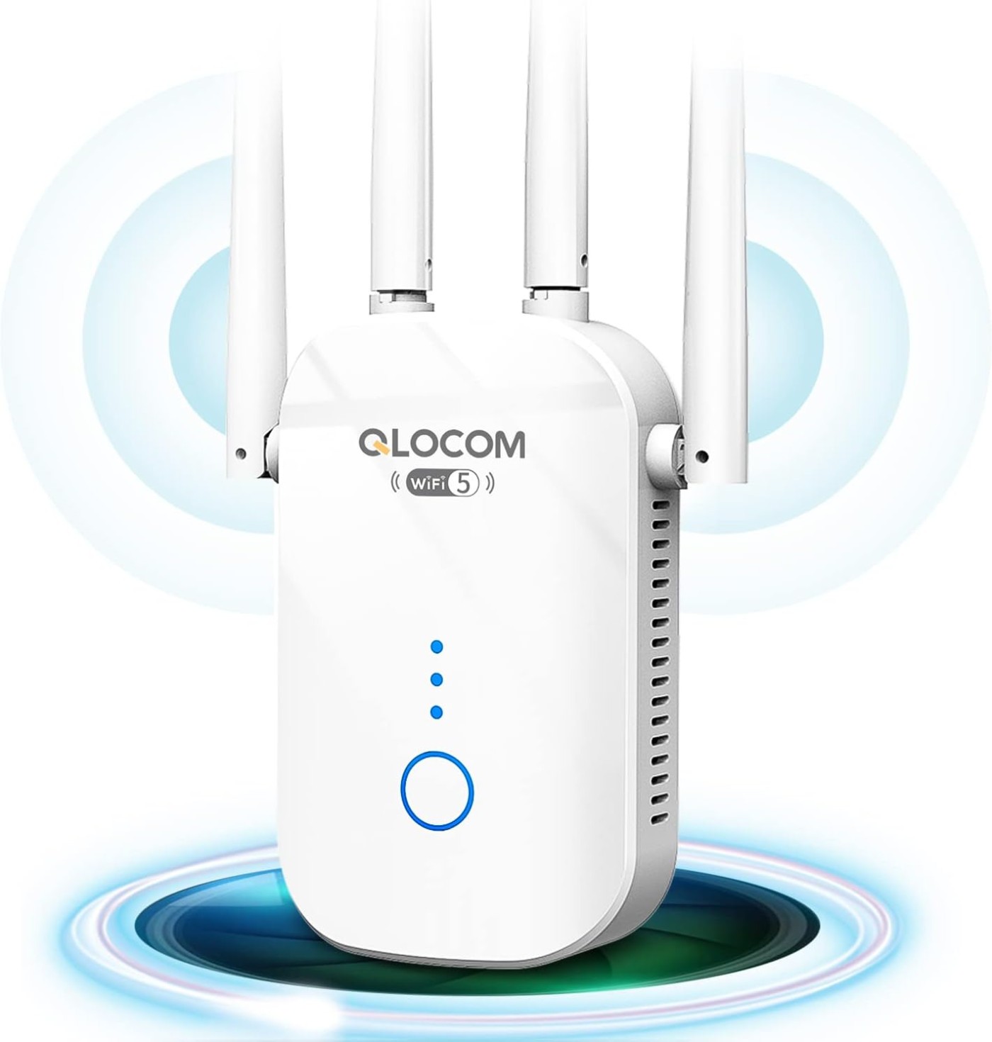 qlocom 2023 nouveau repeteur wifi puissant 1200mbps amplificateur wifi