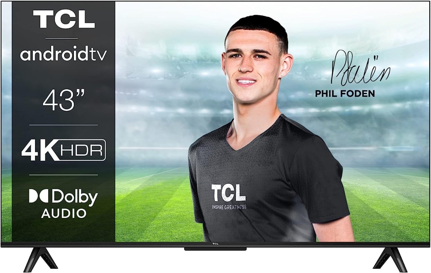 tcl 43p639 televiseur led 43 pouces uhd 4k google tv