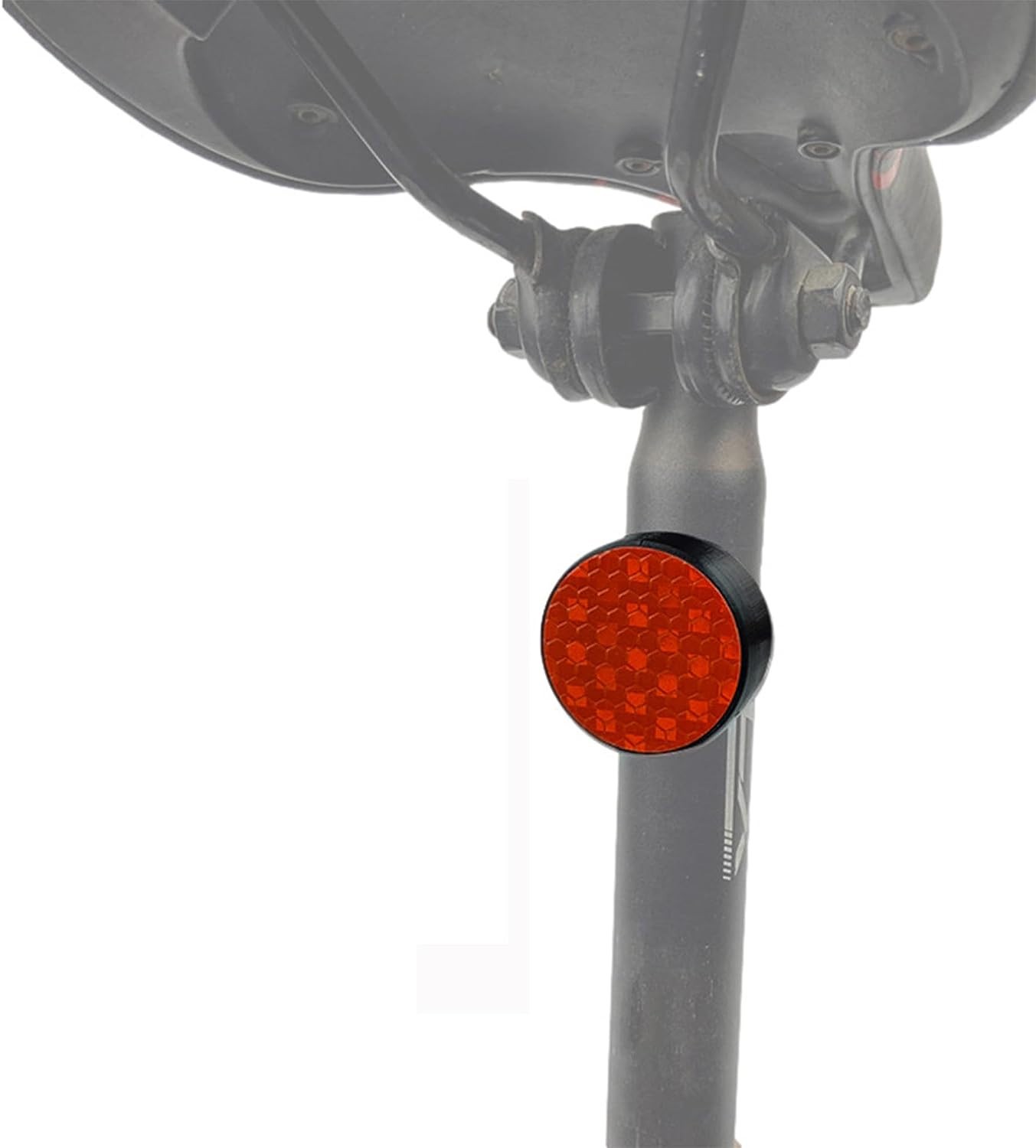 Wolfprint Réflecteur de vélo pour Apple Airtag | Boîtier résistant aux  éclaboussures avec serre-câbles | Support vélo | Fixation vélo | Support  (noir)