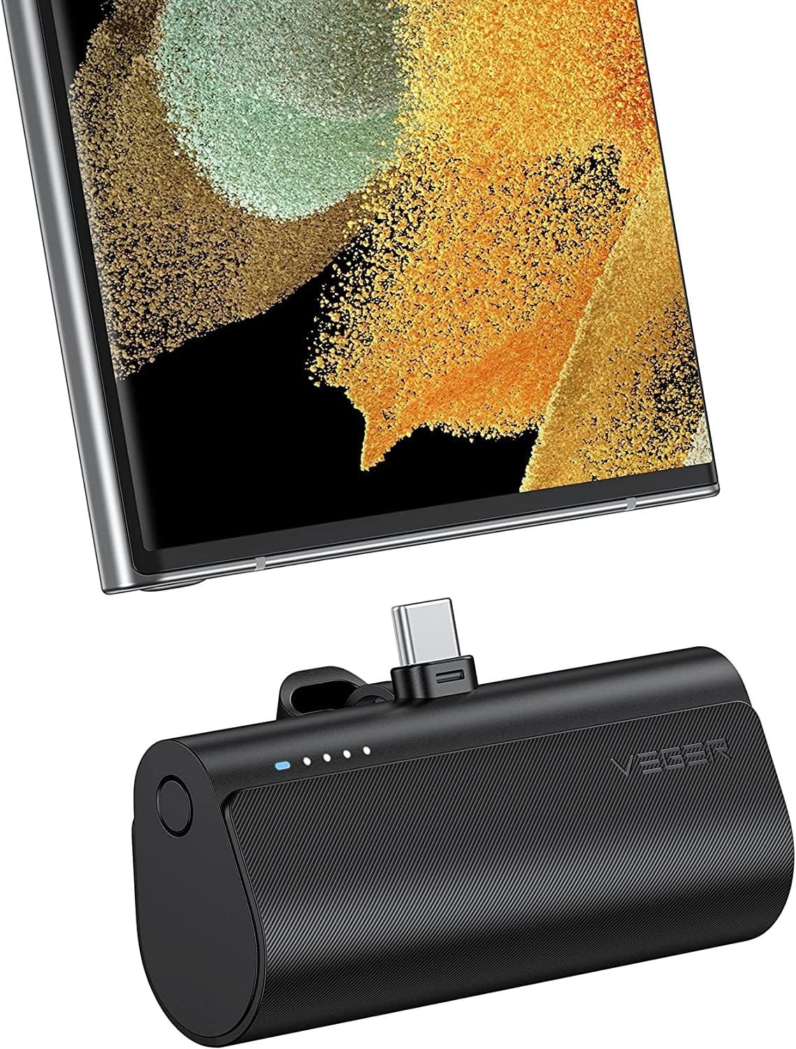 mini batterie externe 5000mah pd 20w power bank usb c