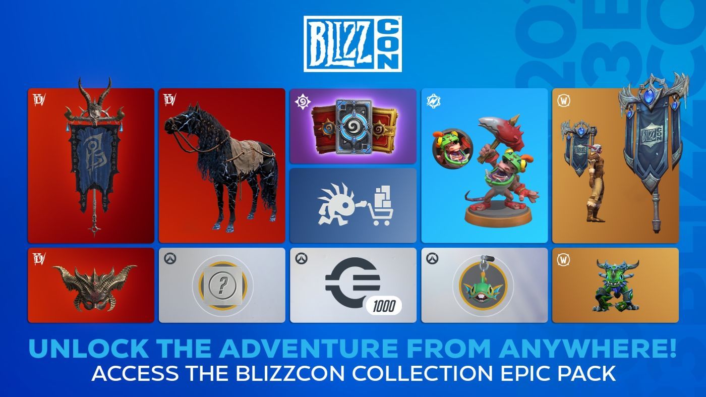 blizzcon collection virtual ticket 2023 2