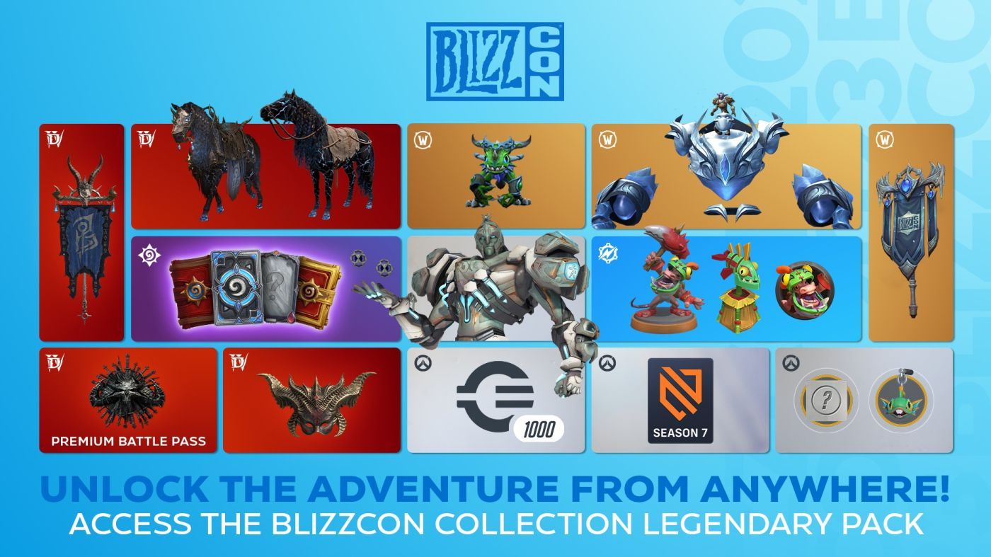 blizzcon collection virtual ticket 2023 3