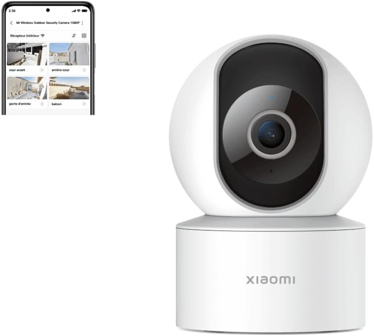 xiaomi smart camera c200 blanc 1920 p