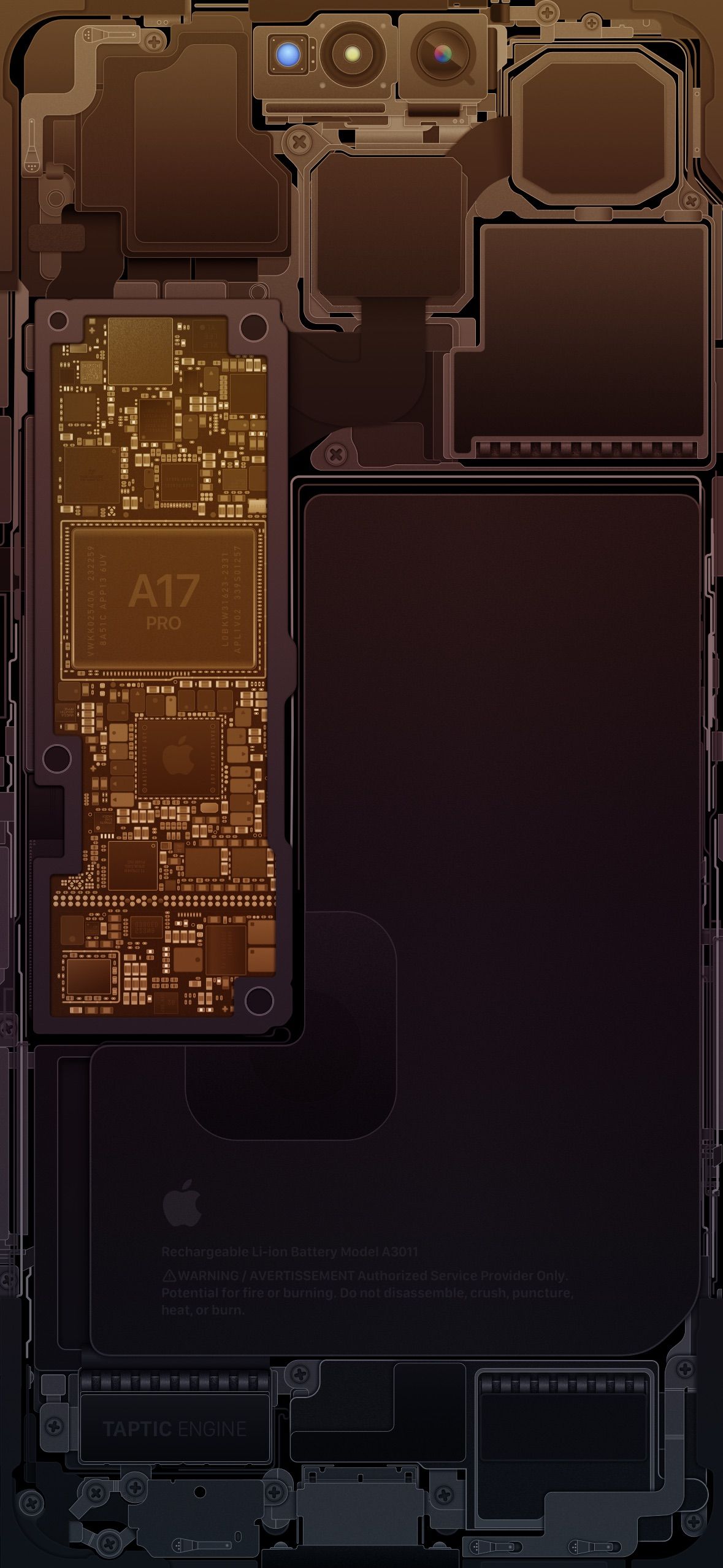 iphone 15 pro basic apple guy ambre