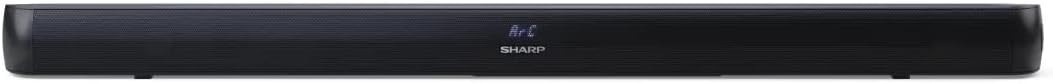 sharp ht sb147 2 0 barre de son slim 150 w avec ecran led et son stereo