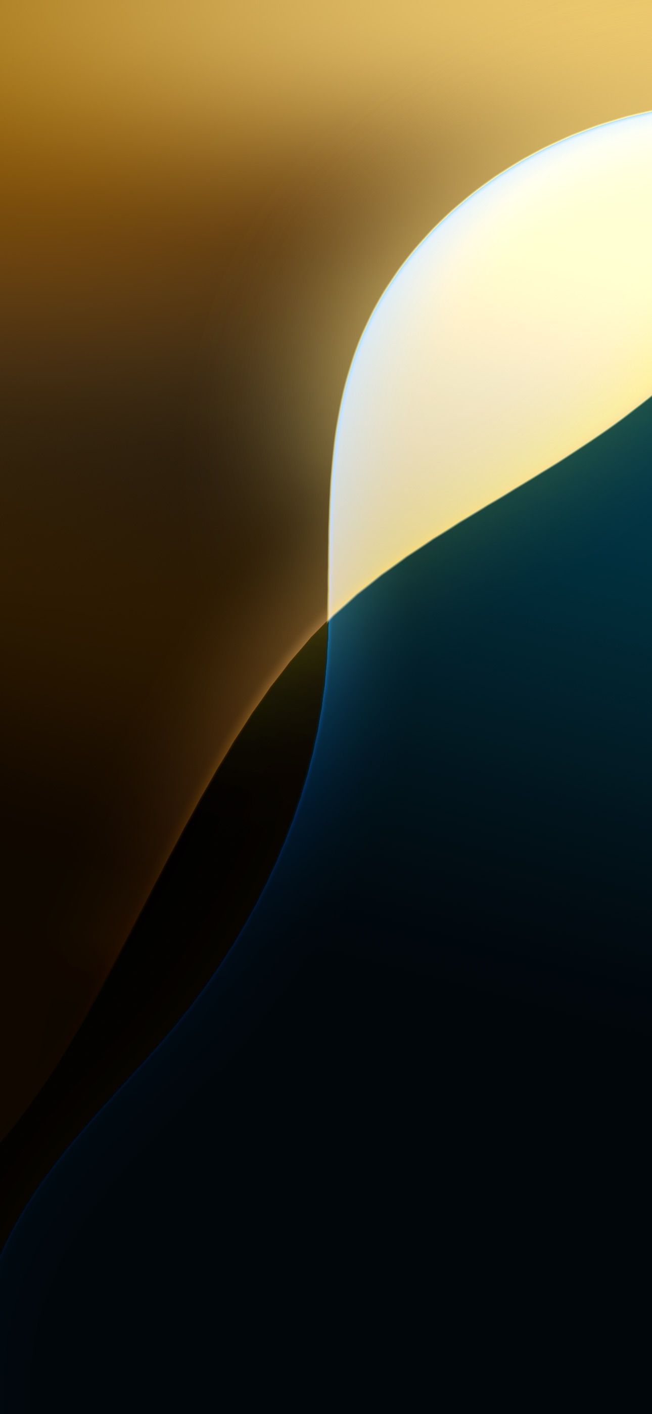 ios18 yellow dark